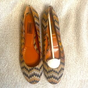 Missoni ballet flats size 40